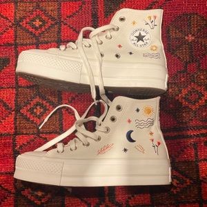 Converse High Top Sneakers.